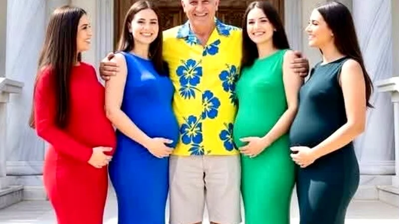 70‑year‑old millionaire got three women pregnant at the same time