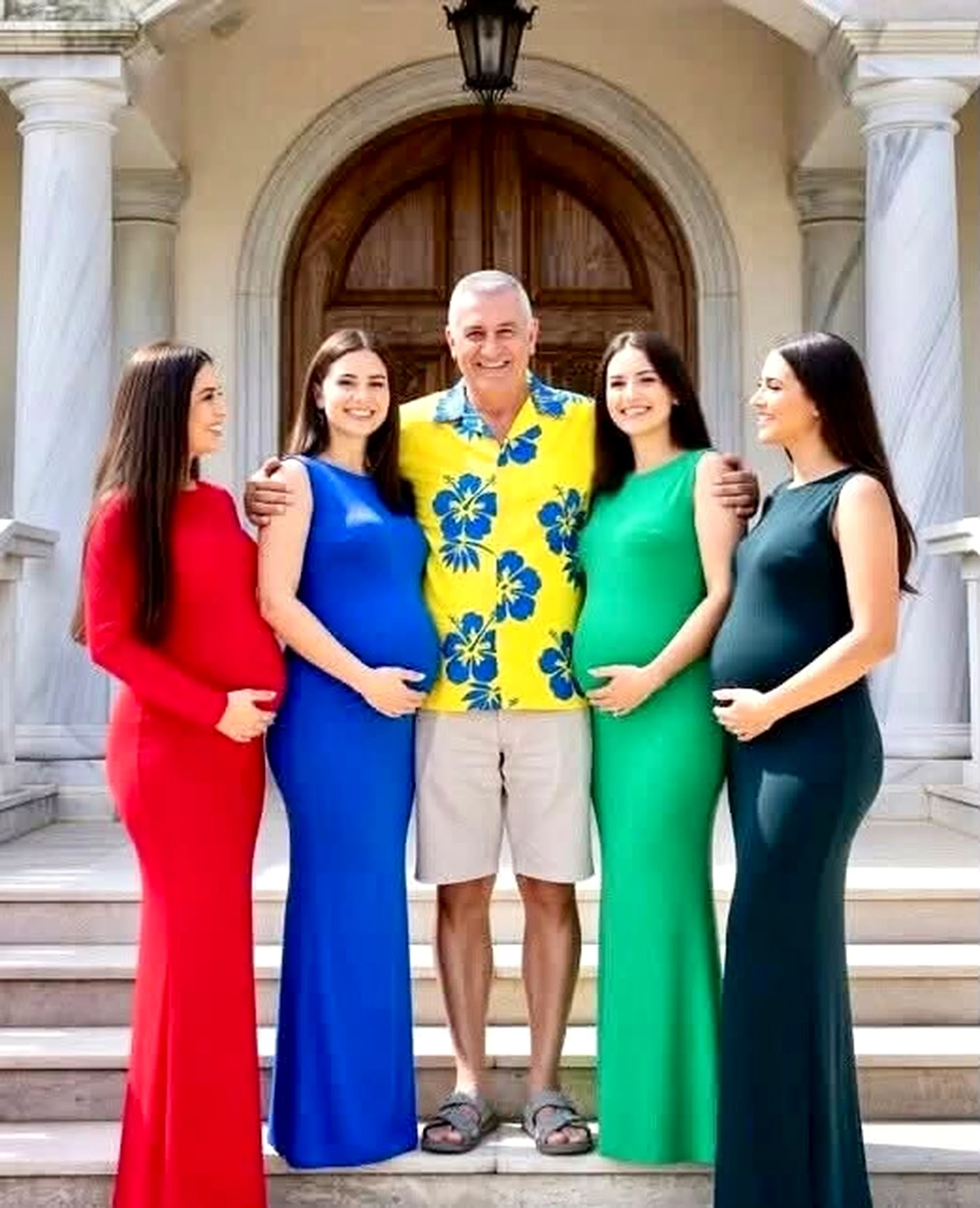 70‑year‑old millionaire got three women pregnant at the same time