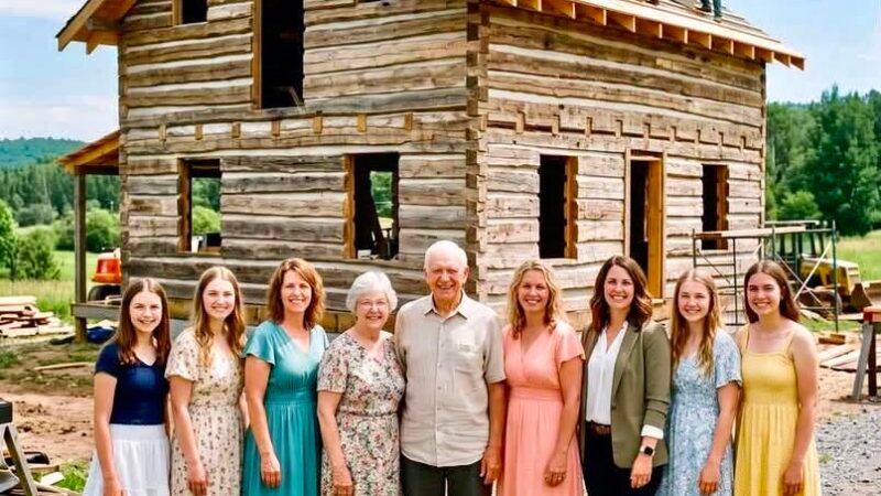 Eight daughters and no sons