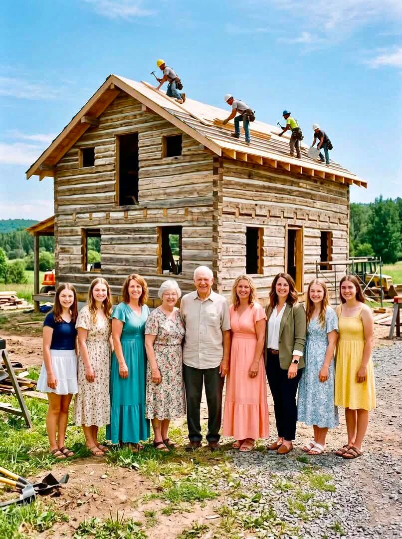 Eight daughters and no sons