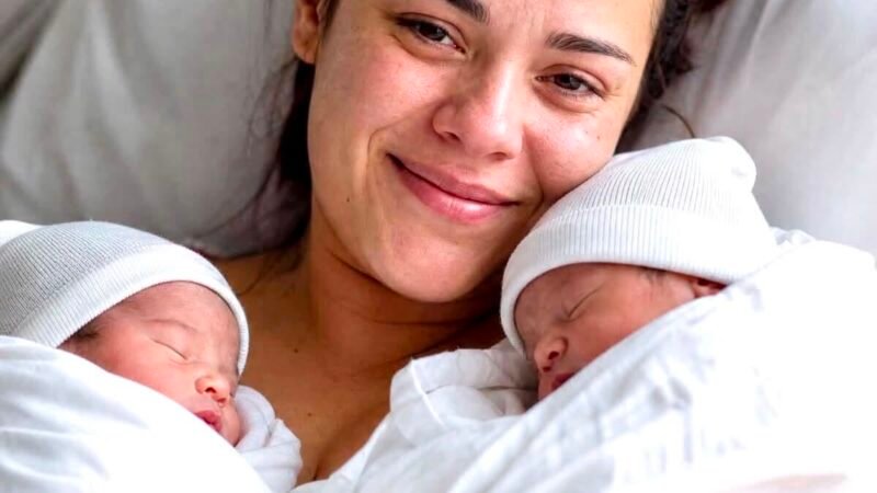 My husband died three weeks before I gave birth to our twins